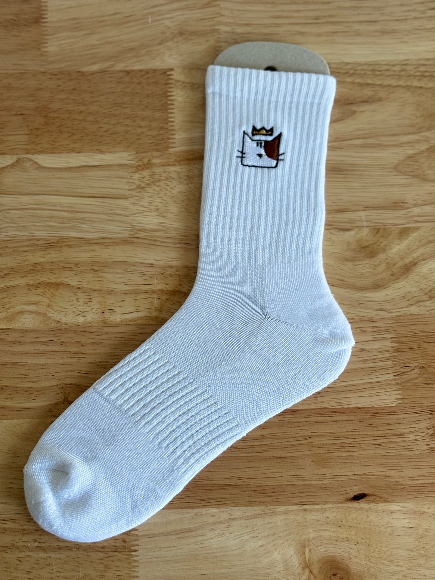 Cat Crown - Crew Socks