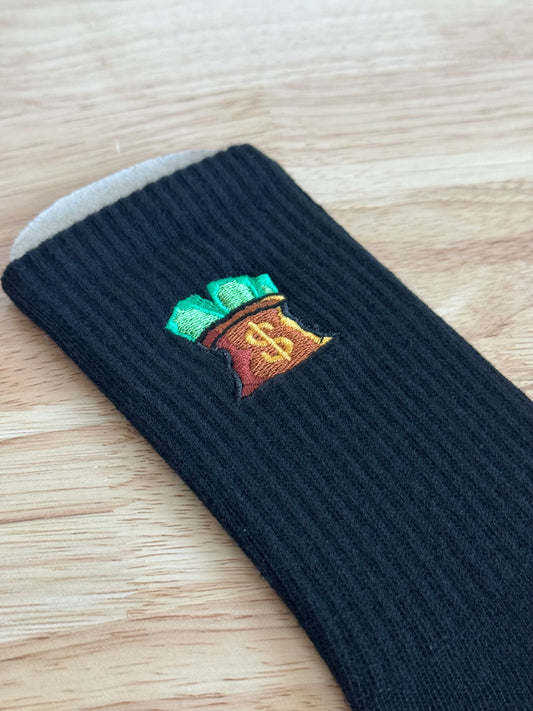 Money Bag - Crew Socks