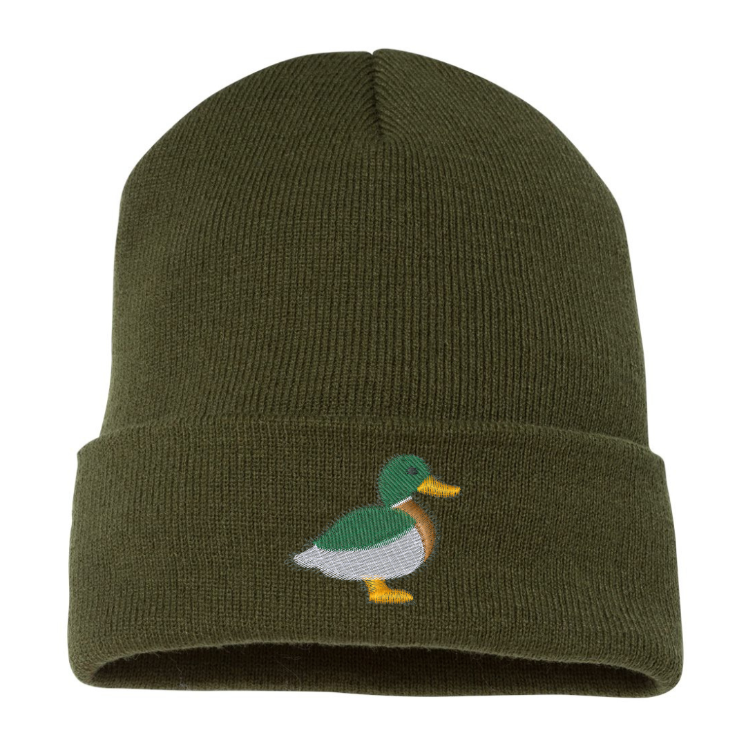 "Mallard Duck" Beanie Hat